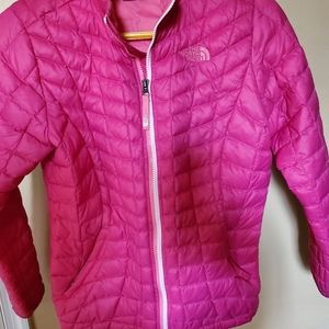The north face girls(14/16) jacket/gloves